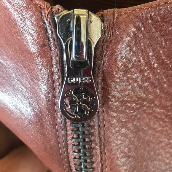 Guess Brown Platform Bootie - 8M - Picture 3 of 6